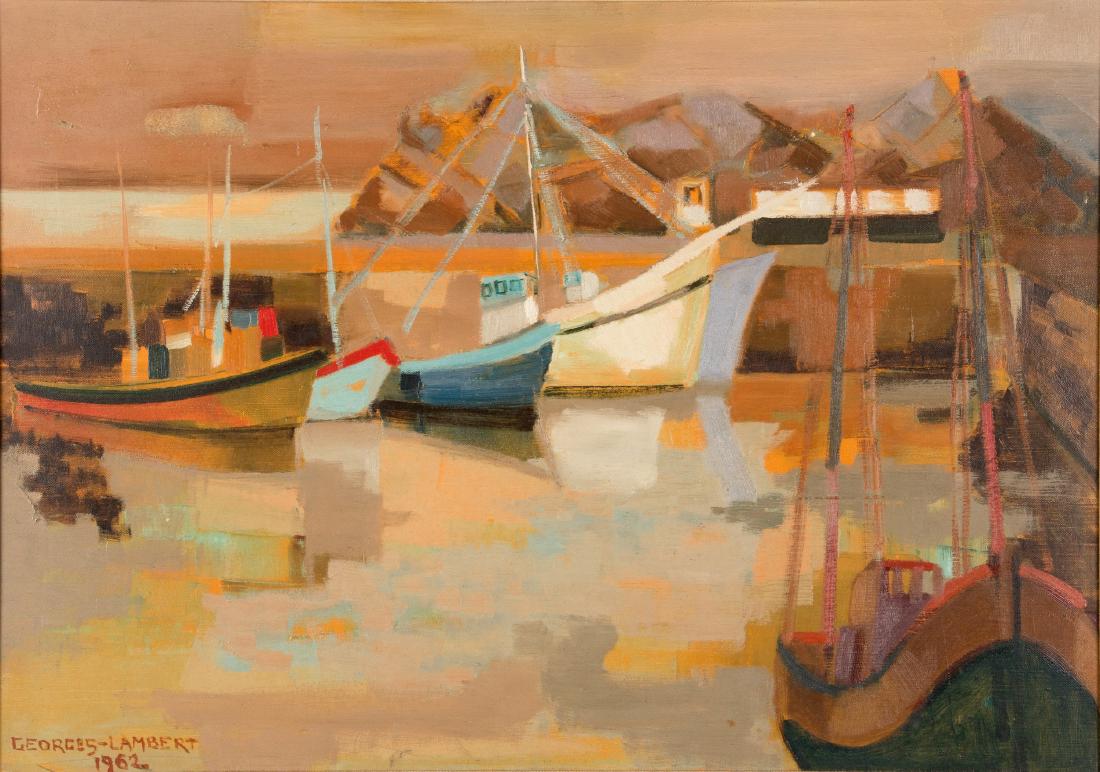 Georges Lambert (French 1919-1998) Painting (1 of 6)