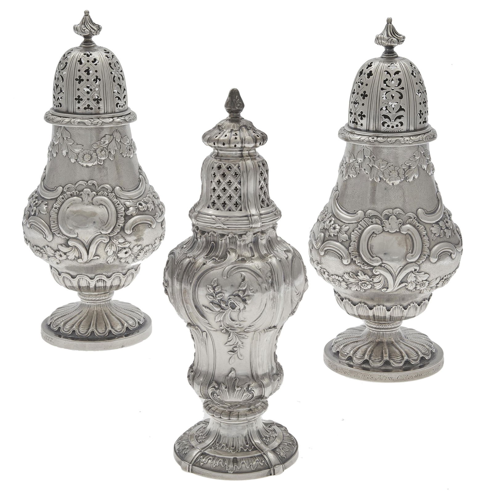 Collection of sterling silver casters (1 of 6)