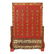 Red and Gilt Lacquer Painted Table Screen, late Qing