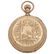 Waltham 10k Rose Gold Hunter Case Pocket Watch - 3