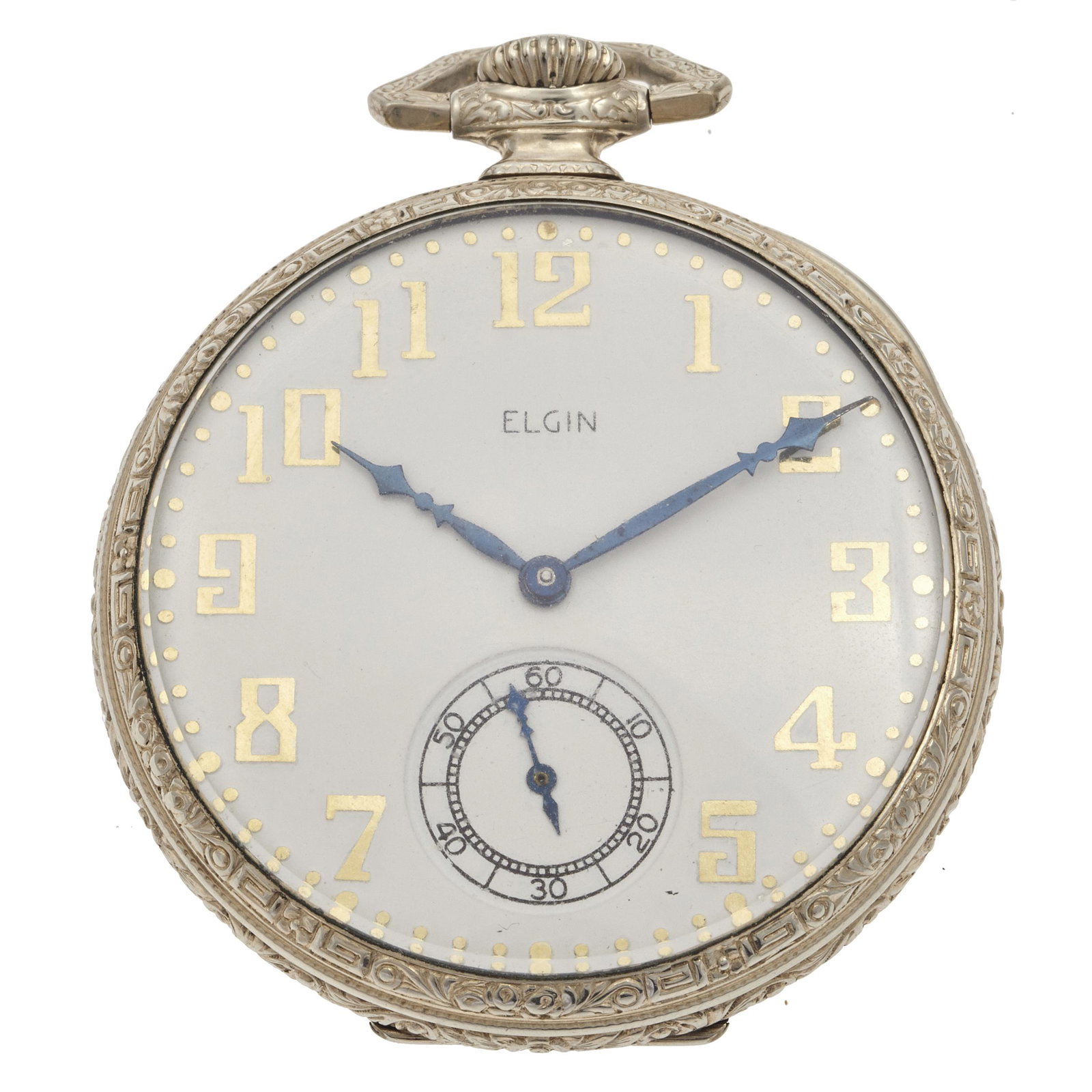 Art Deco Elgin Gold-Filled Pocket Watch (1 of 3)
