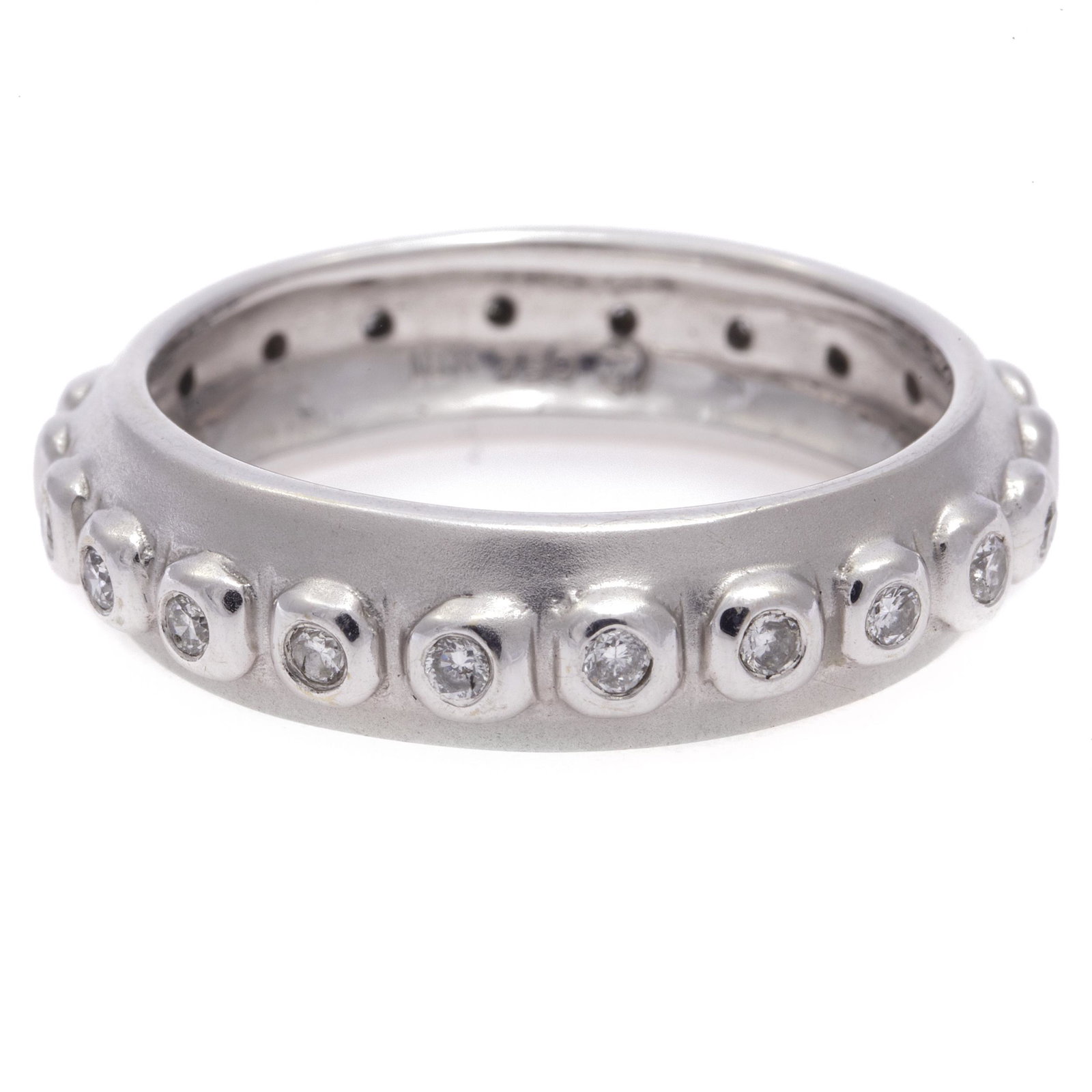 Diamond, 18k White Gold Eternity Ring (1 of 3)