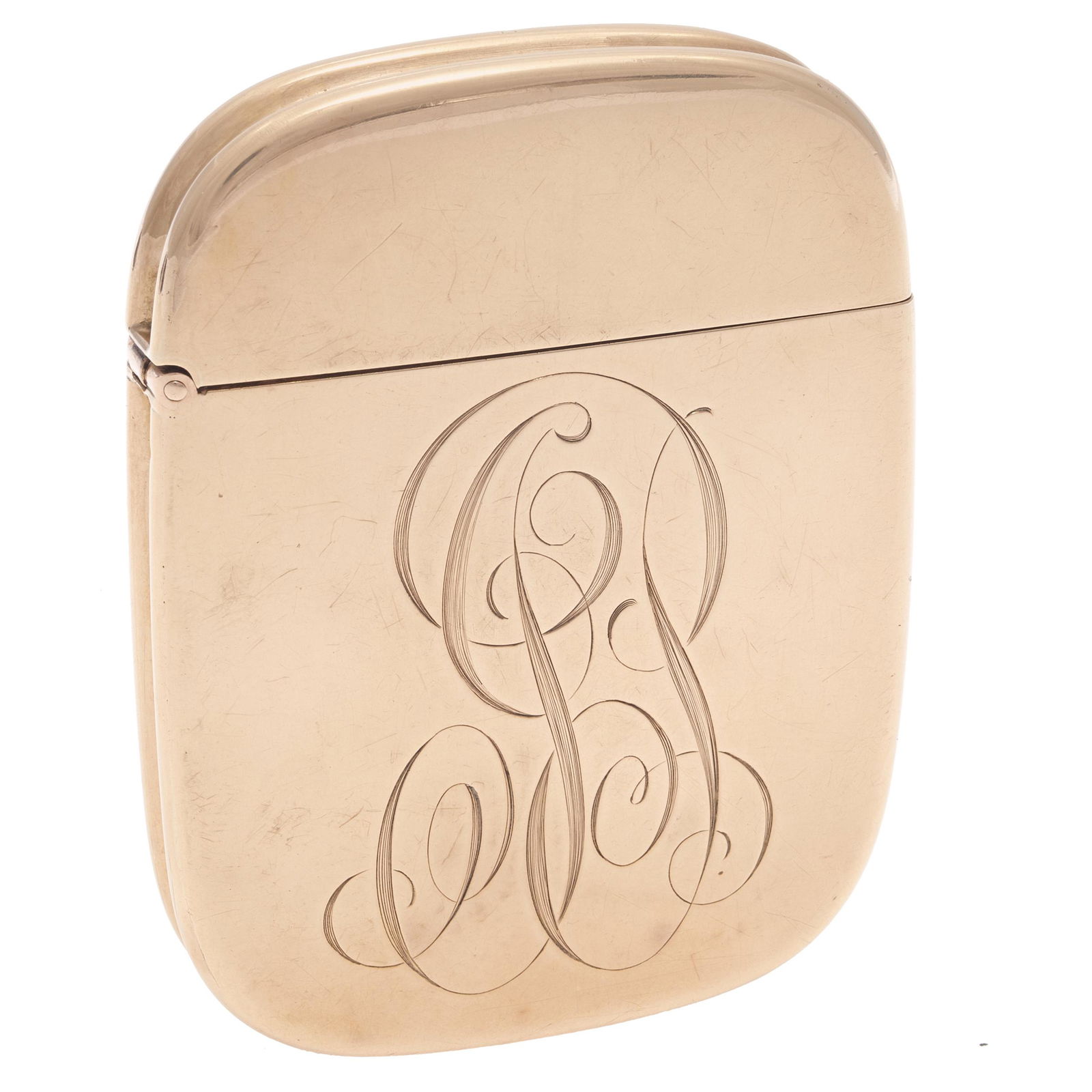 Shreve & Co. 14k Rose Gold Match Safe (1 of 3)