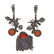 Carnelian, Amethyst, Garnet Blackened Silver Set - 2