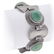 Modernist Mexican Hardstone, Sterling Silver Bracelet - 3