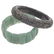 Collection of Two Nephrite, Aventurine Bracelets