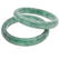 Collection of Two Jadeite Bangle Bracelets