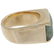 Gent's Jade, 14k Yellow Gold Ring - 4
