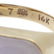 Lavender Jade, 14k Saddle Ring - 5