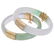 Collection of Two Jade, 14k Bangle Bracelets - 3