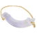 Lavender Jade, 18k Yellow Gold Necklace - 2