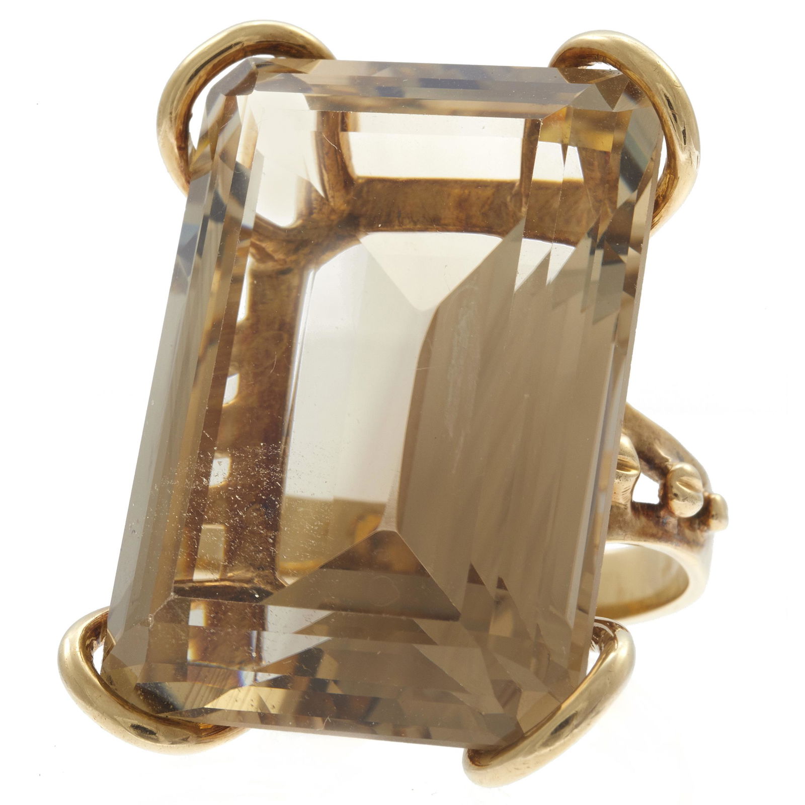 Citrine, 14k Yellow Gold Ring (1 of 4)