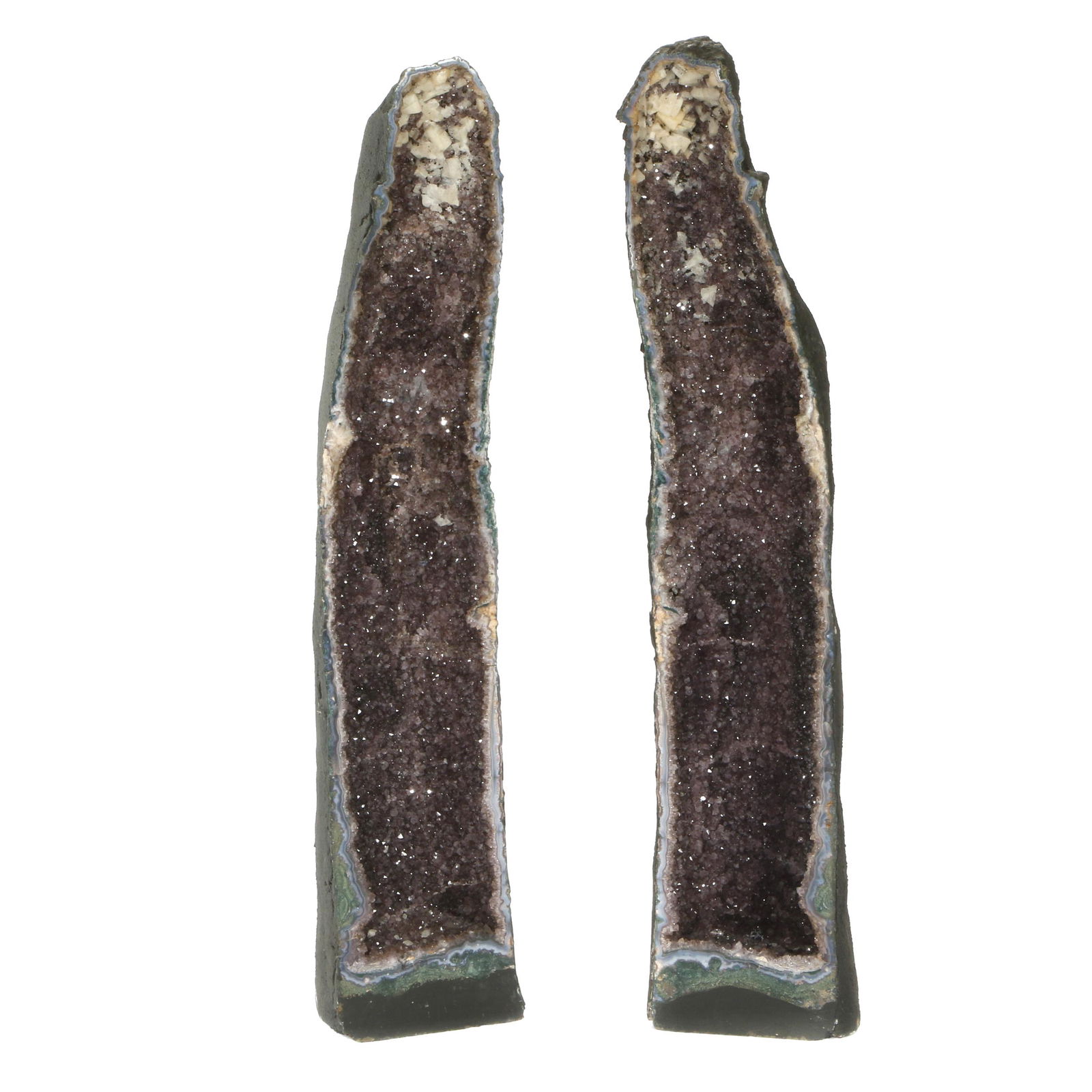 Pair of Amethyst Cathedral Geodes (1 of 5)