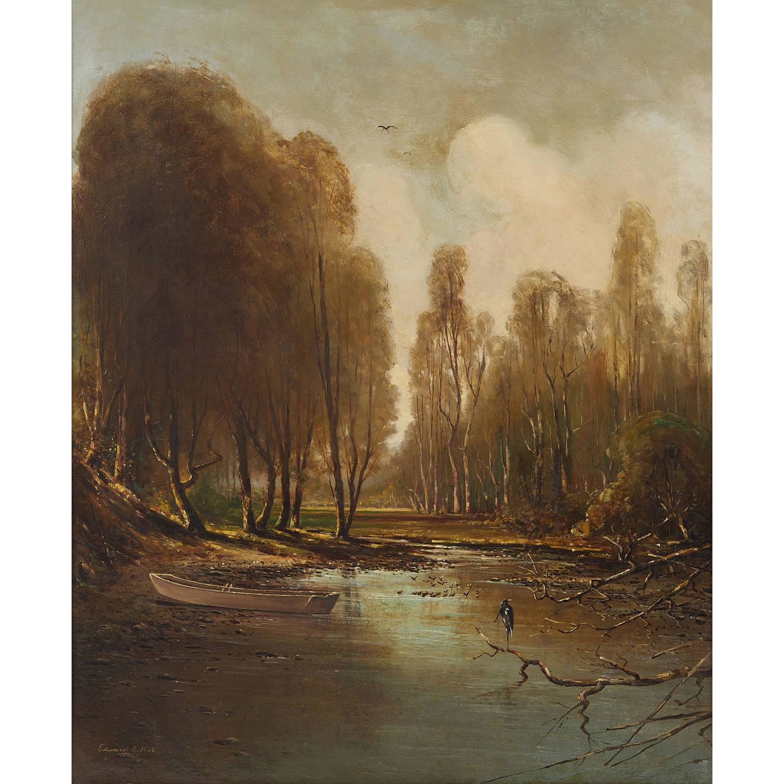 Edward Rufus Hill  (American 1851 - 1908) River (1 of 5)