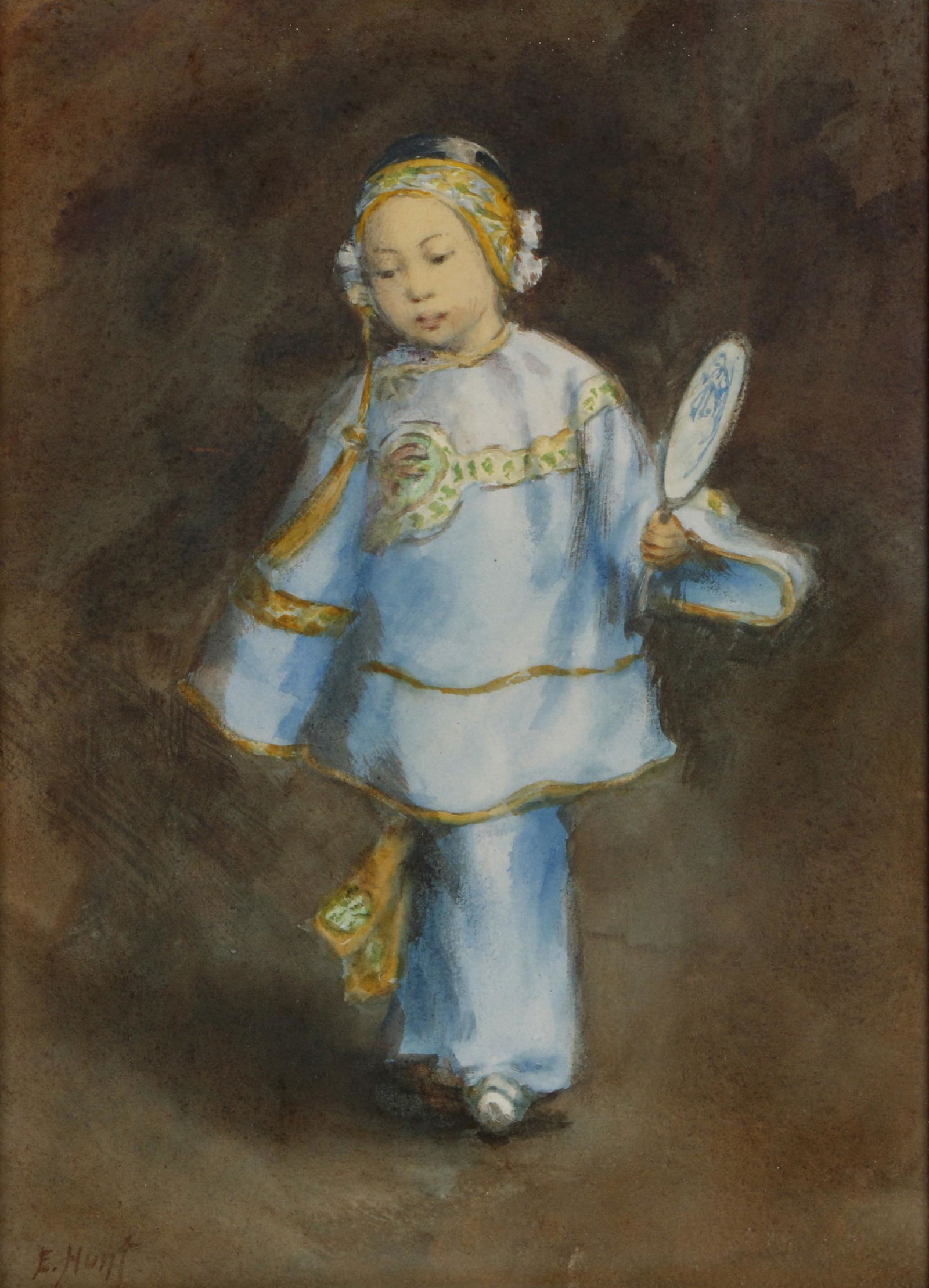 Esther Anna Hunt  (American 1875 - 1951) Young Girl (1 of 5)