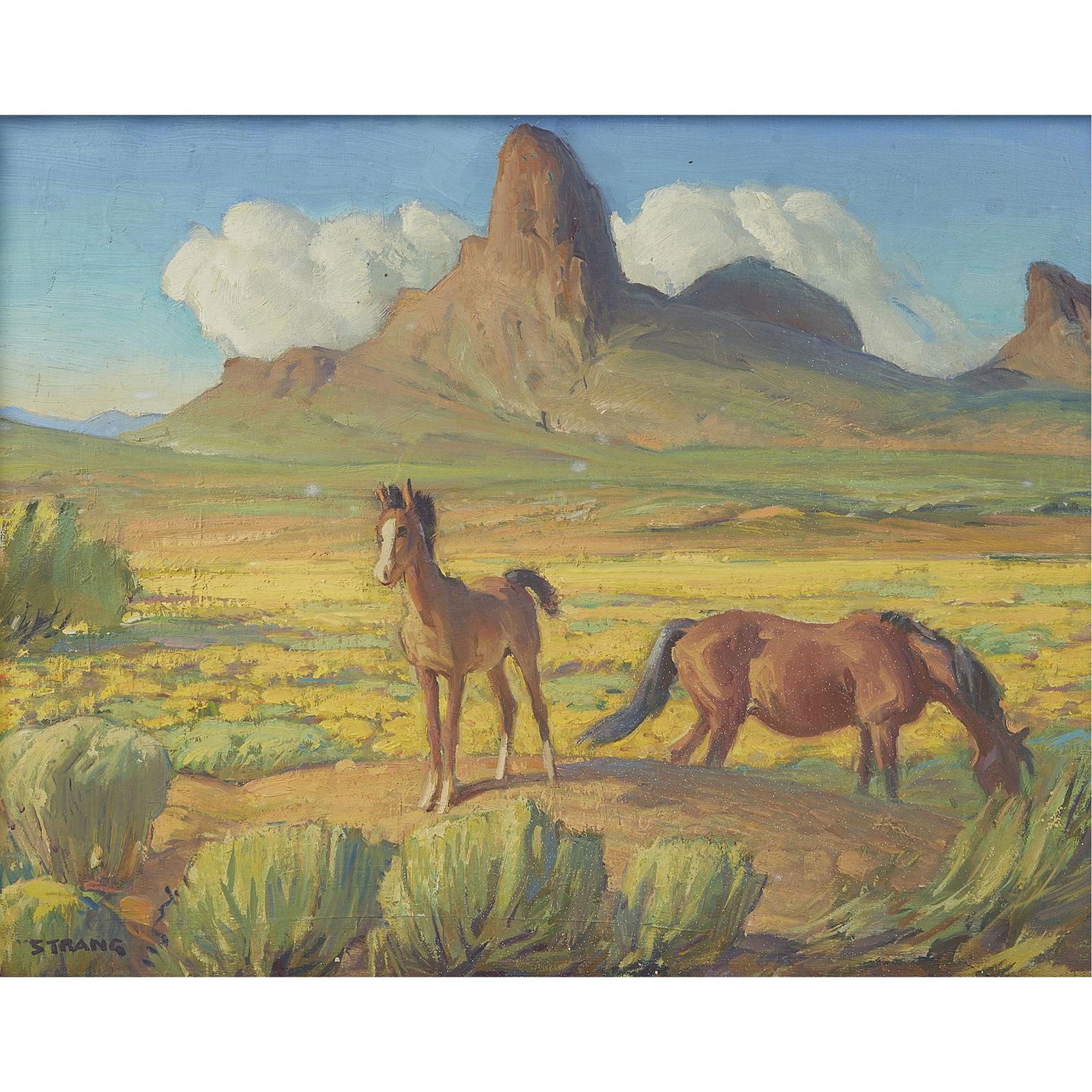 Ray Strang  (American, 1893 - 1957) Picacho Pete (1 of 4)