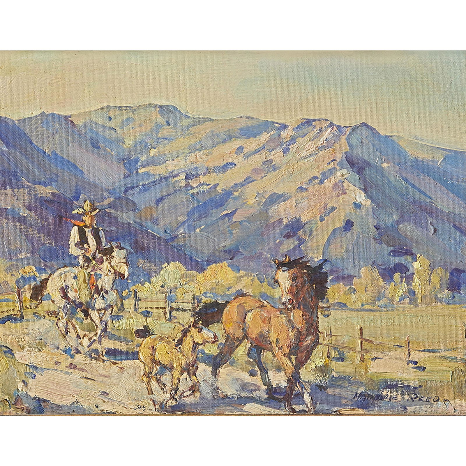 Marjorie Jane Reed  (American,  1915 - 1996) Goin' to (1 of 3)