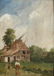 Anselmo Espiritu (Filipino 19th century) Village Scene