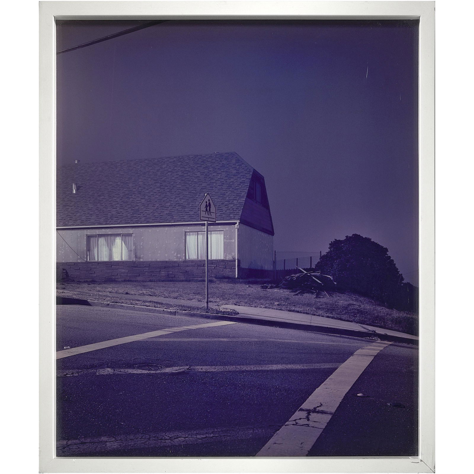 Todd Hido, Untitled: Todd Hido (American, b. 1968). Untitled. Chromogenic print. Signed, dated and numbered 'Todd Hido 1997 2/20' on the backing board. Sight measures 23.5 in. high x 19.5 in. wide (with frame 25 in. high