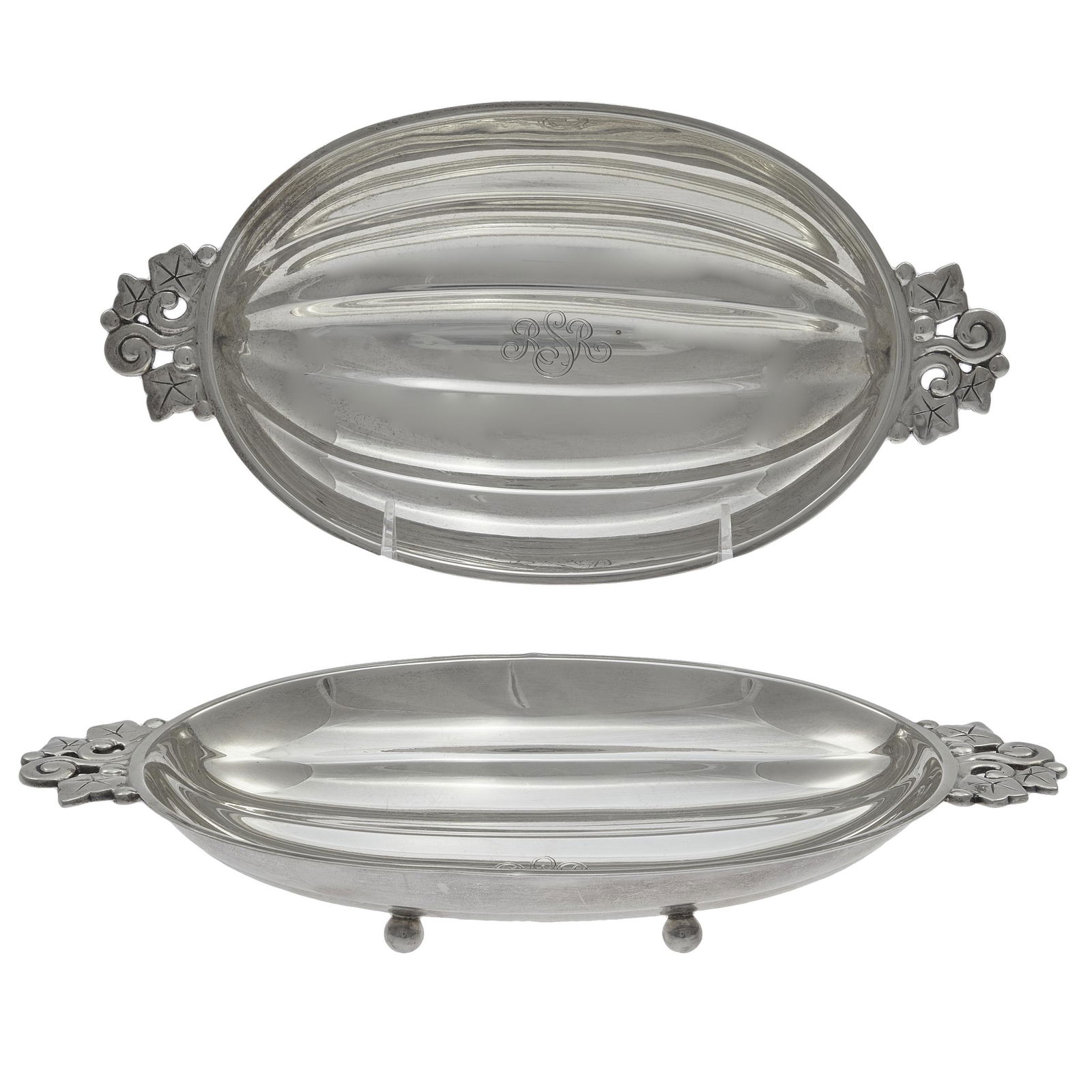 Pair Tiffany and Co. Sterling Serving Pieces (1 of 3)