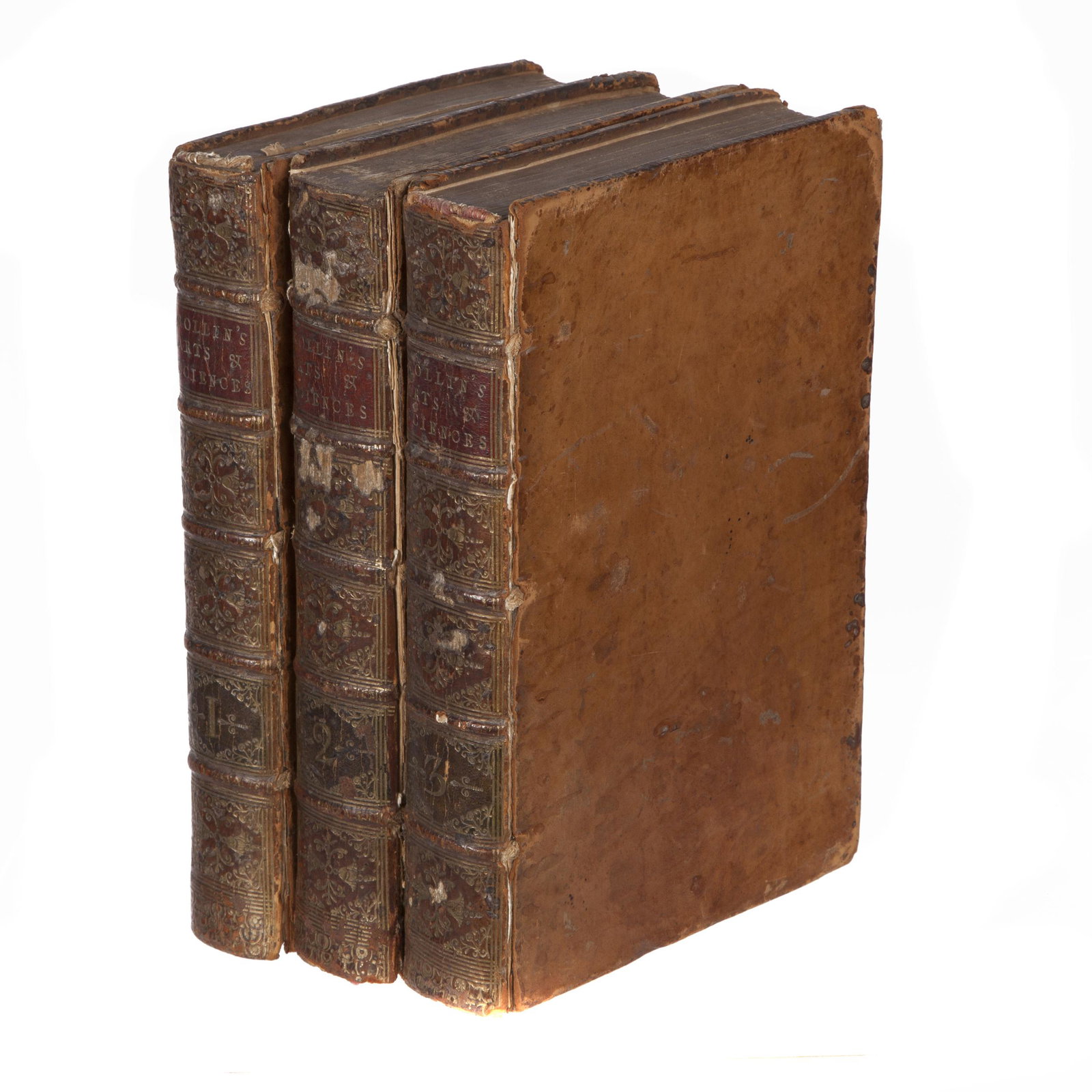 ROLLIN, Charles. The History of the Arts and Sciences: Rollin, Charles. The History of the Arts and Sciences of the Antients. London, 1768. 3 volumes.