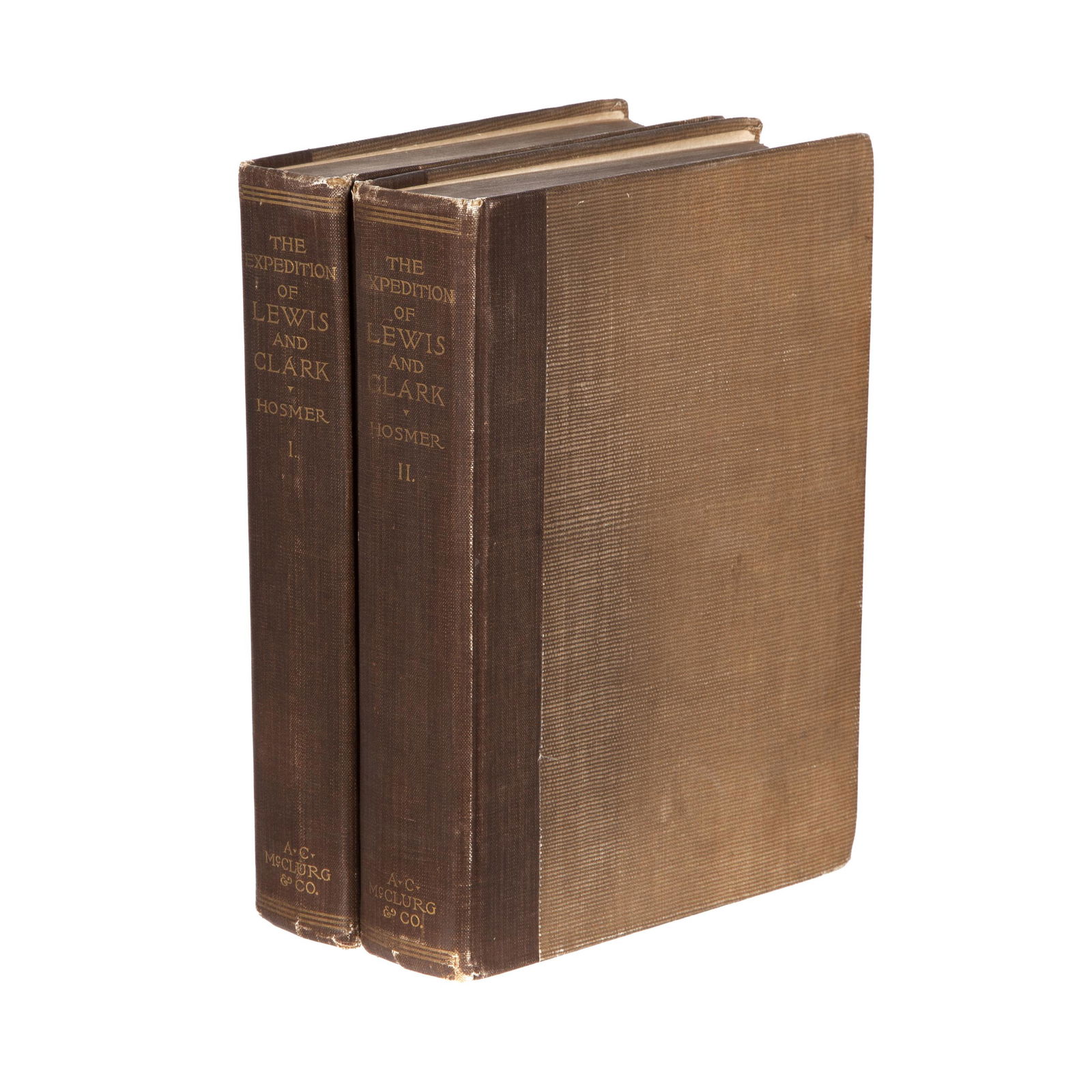 LEWIS and CLARK. History of the Expedition of Captains: Lewis & Clark. History of the Expedition of Captains Lewis and Clark 1804-5-6. Chicago, 1902. Complete in 2 volumes.