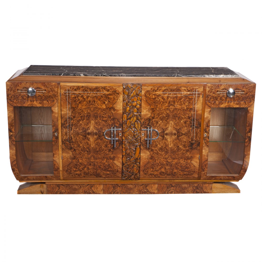 Art Deco Bookcase Cabinet (1 of 5)