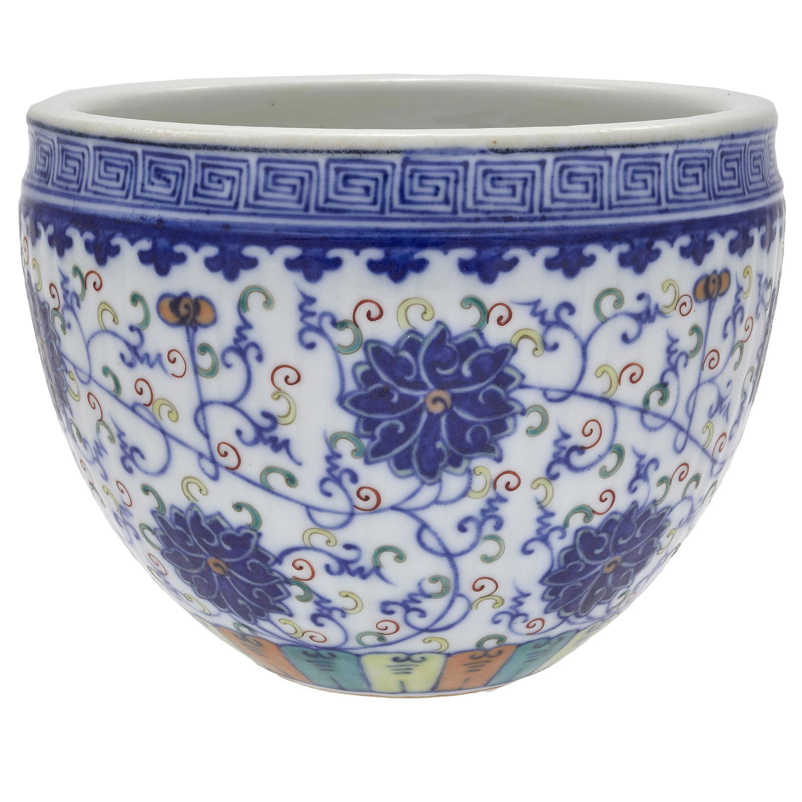 Small Doucai Fish Bowl, Guangxu Mark/Early 20th Century (1 of 3)