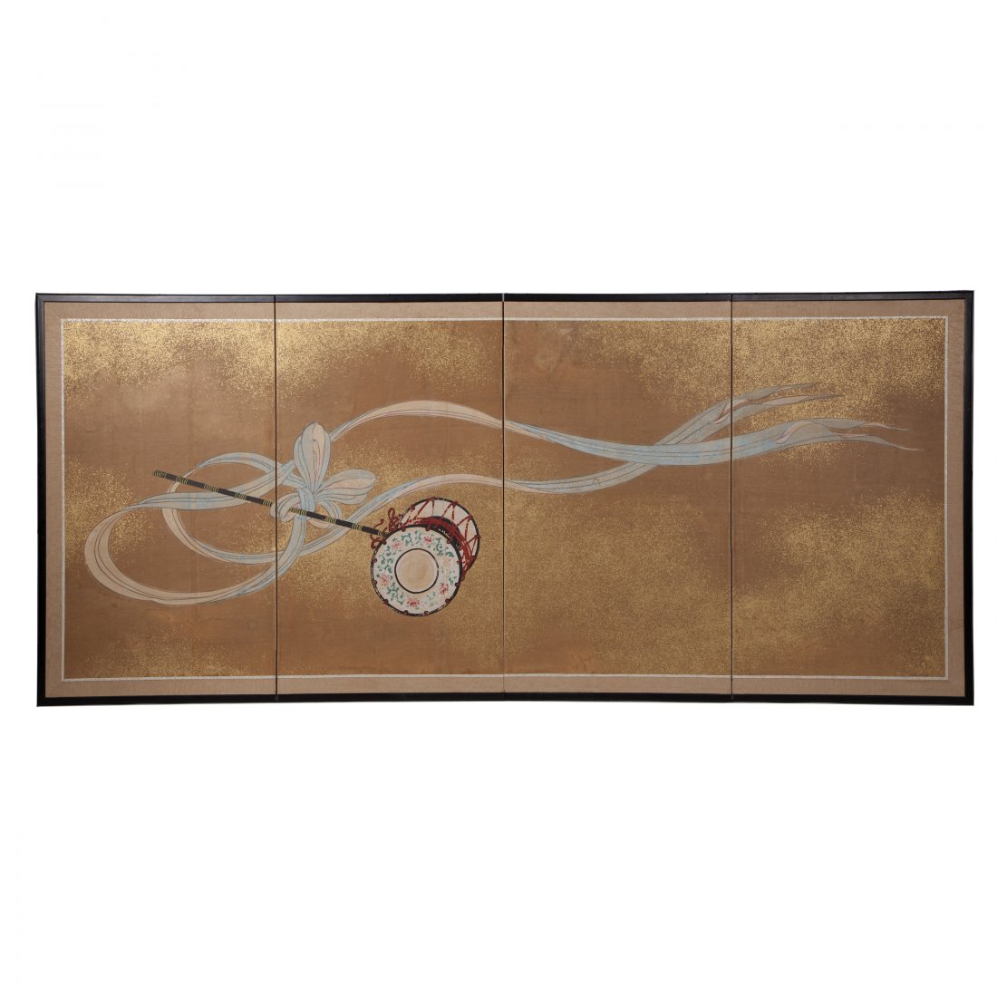 Japanese Four-Panel Folding Screen (1 of 3)