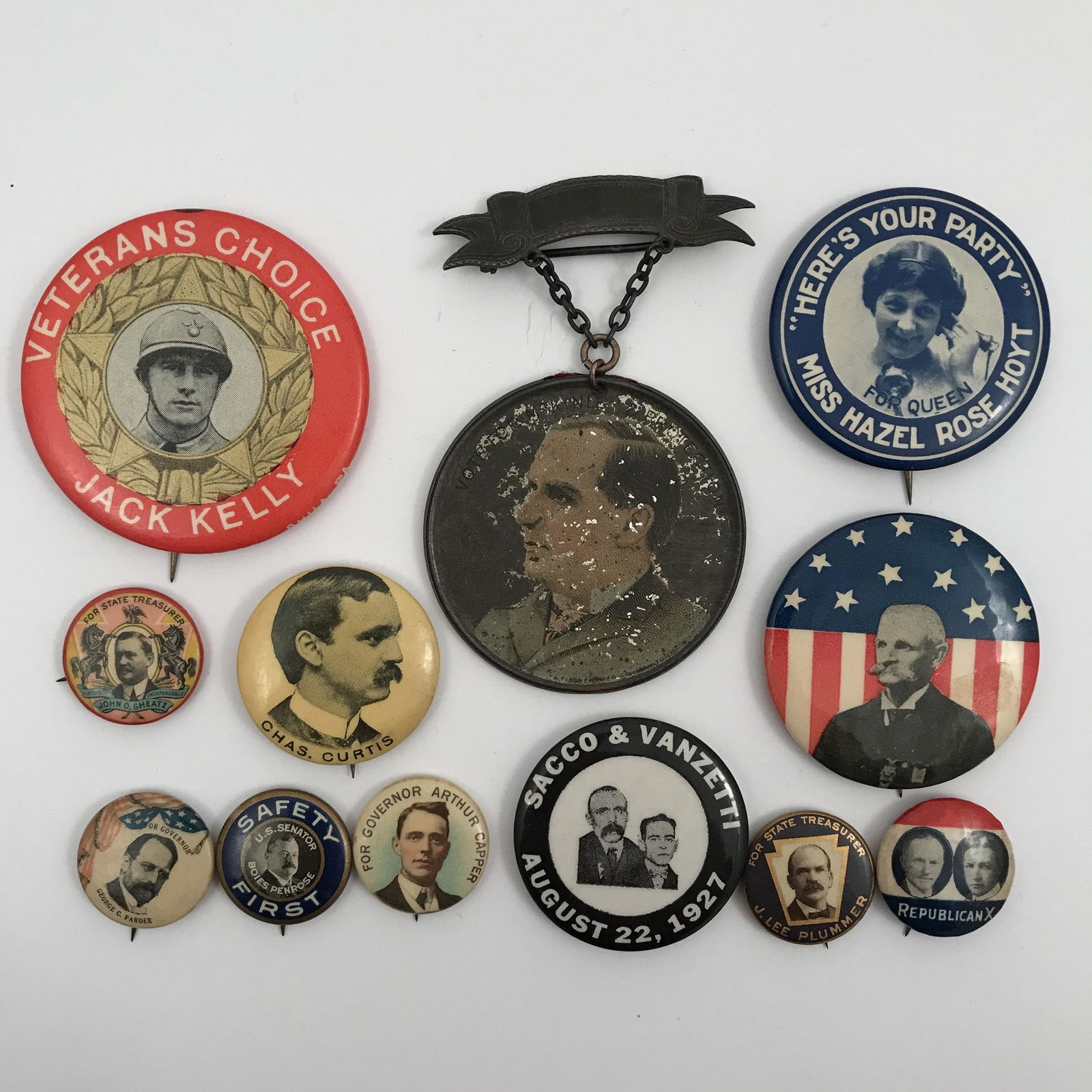 Large Group of 77 Antique Political Campaign Portrait (1 of 7)