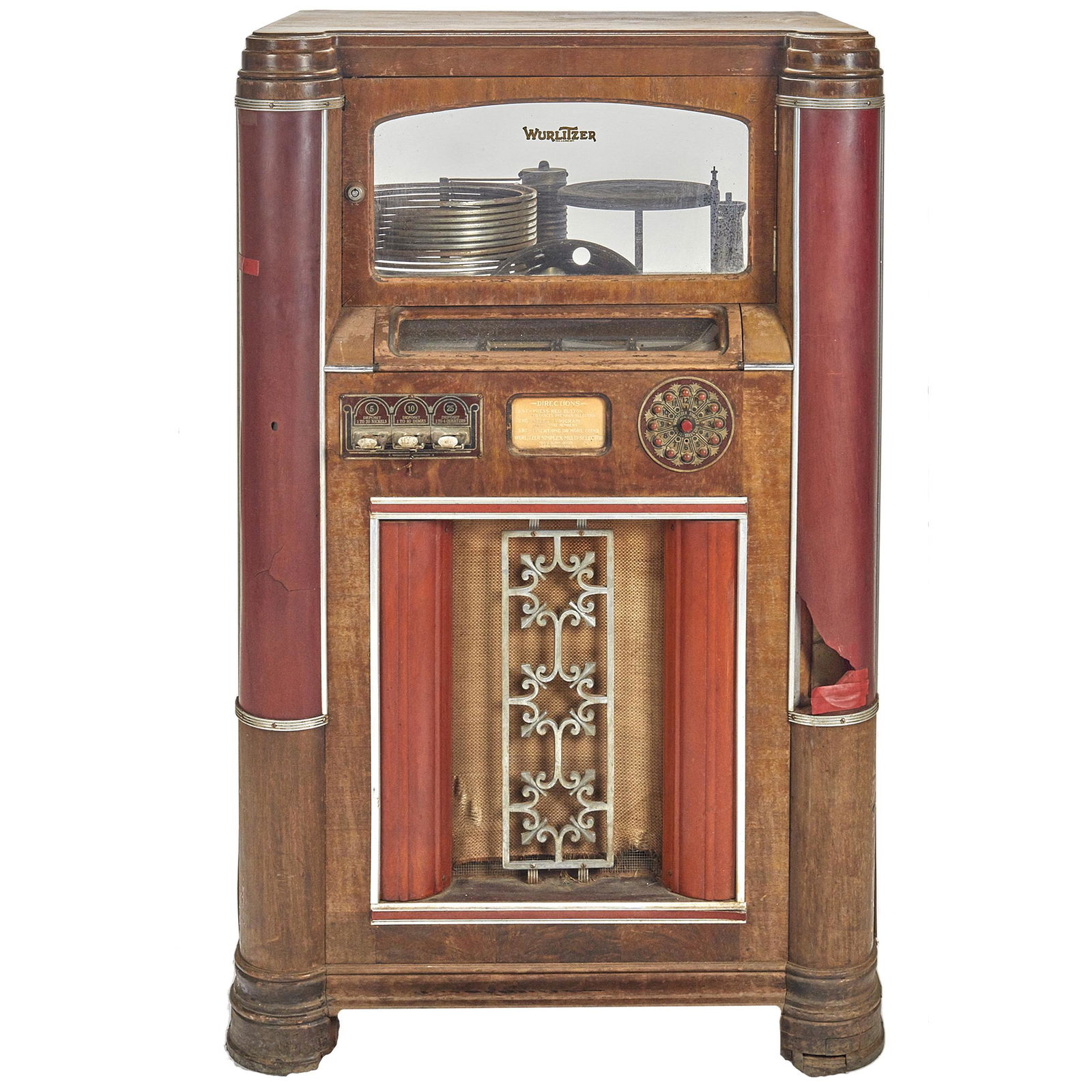 Wurlitzer Simplex Model 412 Jukebox (1 of 2)