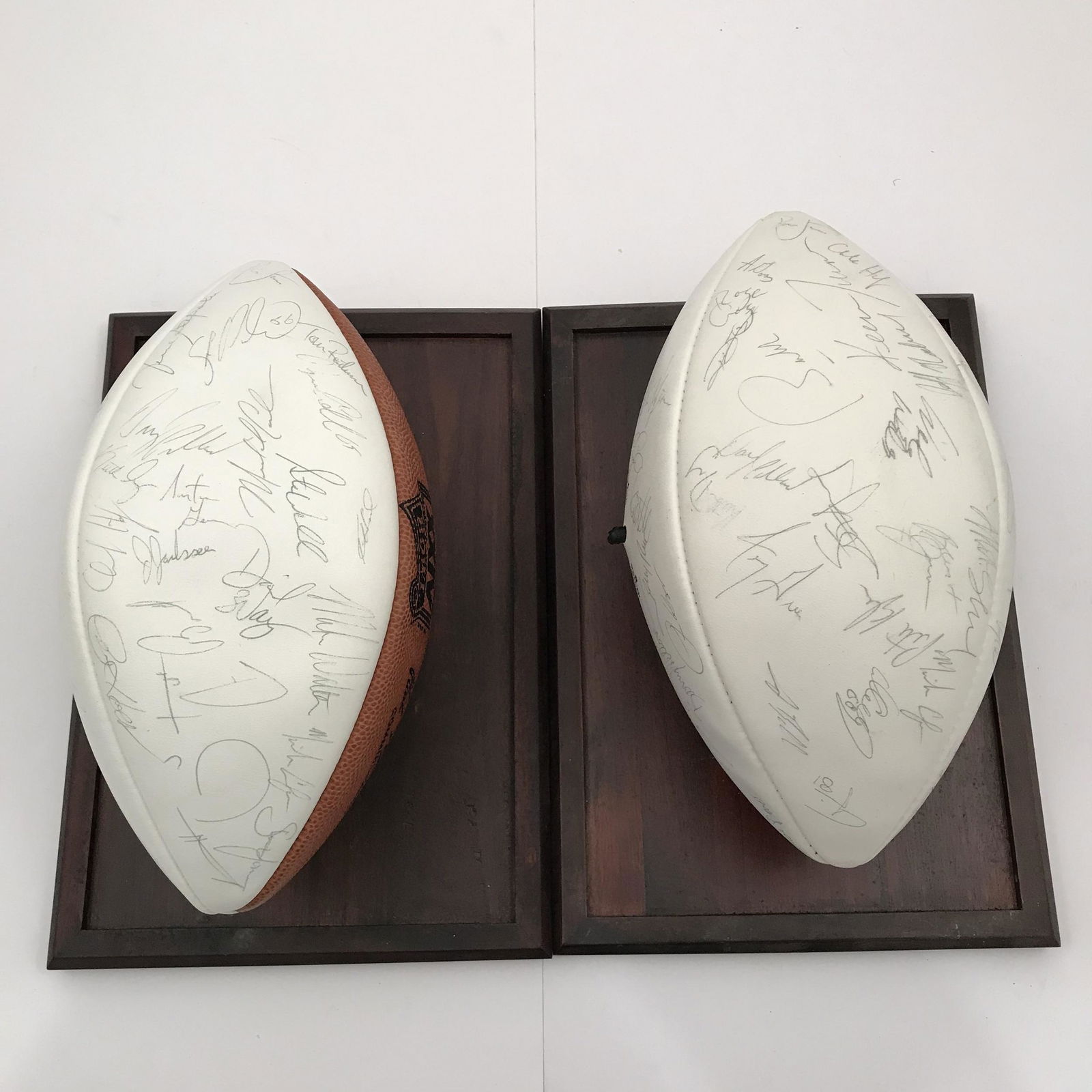 Two Vintage 1989 San Francisco 49ers Signed Team (1 of 3)