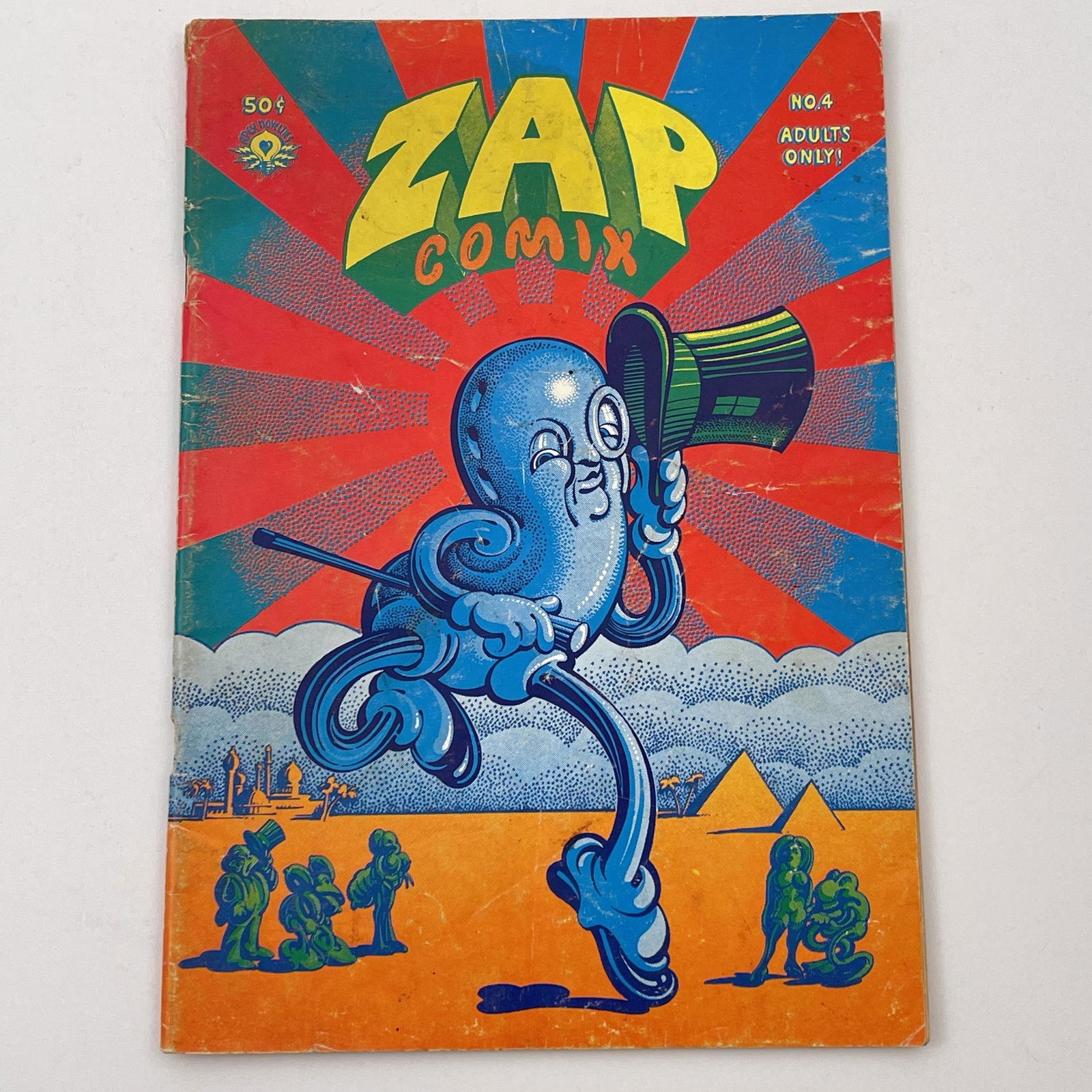 3 Vintage Zap Comics No.s 3 and 4 (1 of 6)