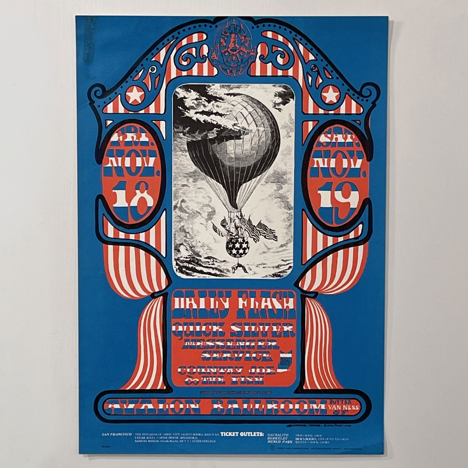 Daily Flash Avalon Ballroom Concert Poster (1 of 4)
