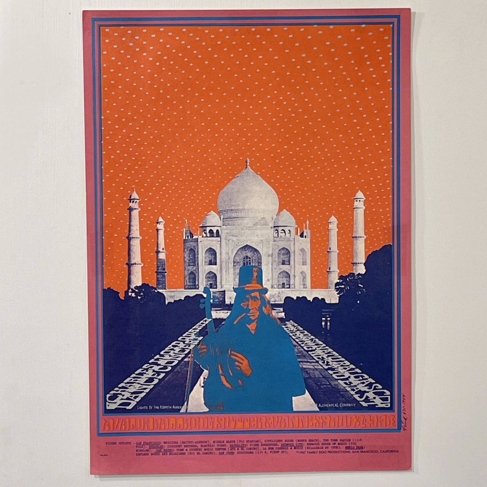 Charles Lloyd Quartet Avalon Ballroom Poster (1 of 3)