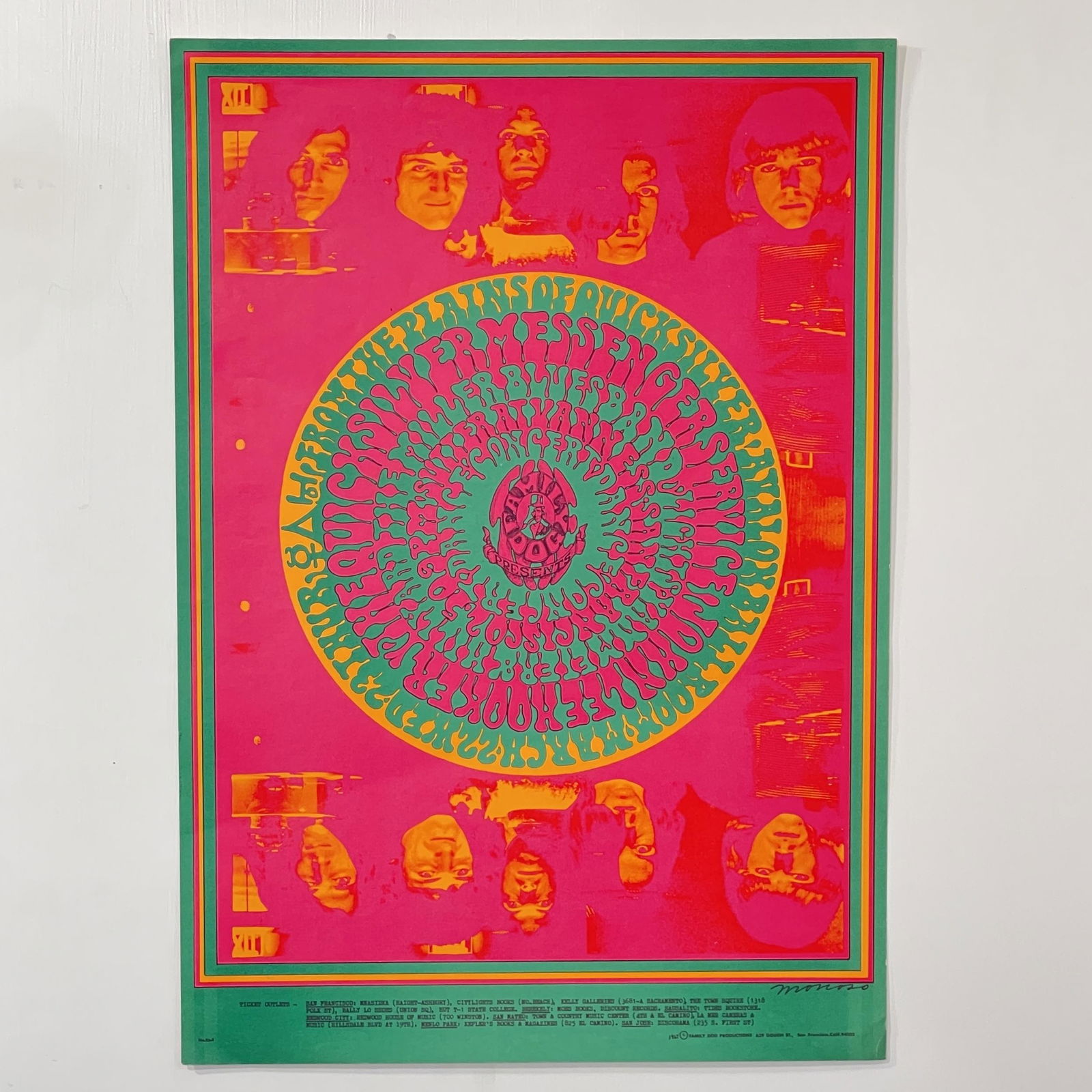 Quicksilver Messenger John Lee Hooker at Avalon Poster (1 of 5)