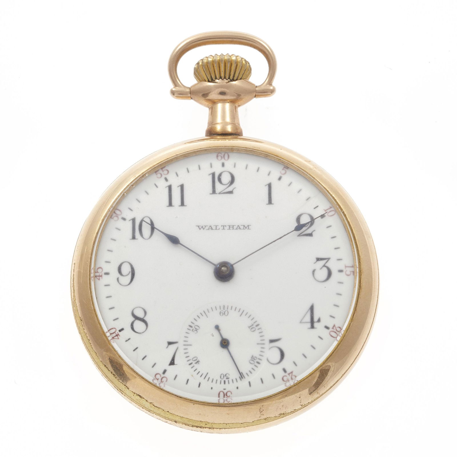 Waltham Maximus Gold-Filled Pocket Watch (1 of 3)