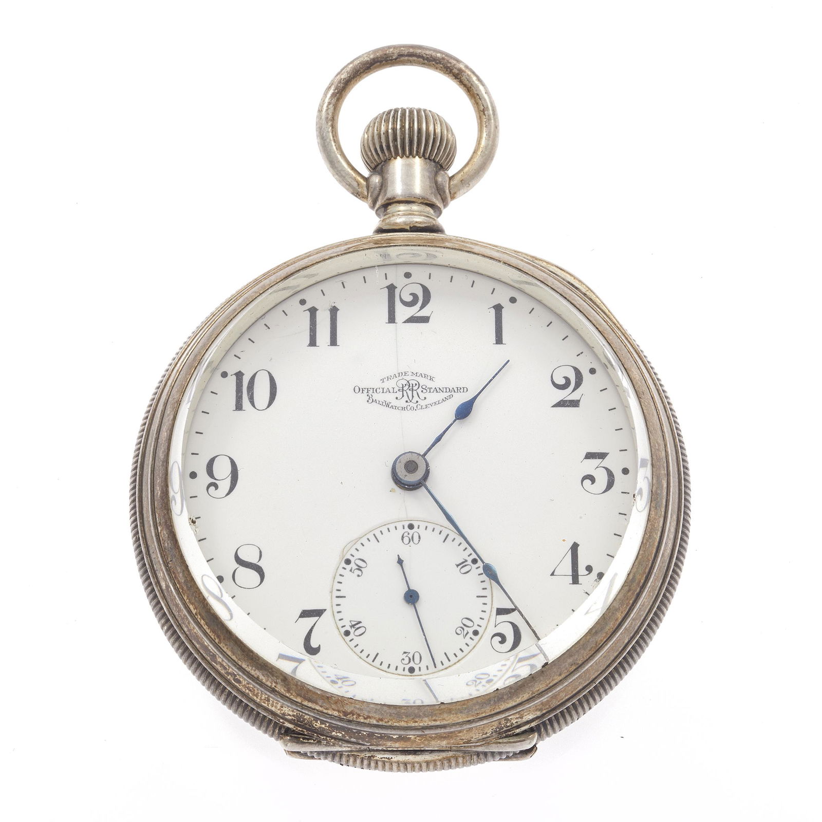 Ball Watch Co. Railroad Standard Sterling Pocket Watch (1 of 3)