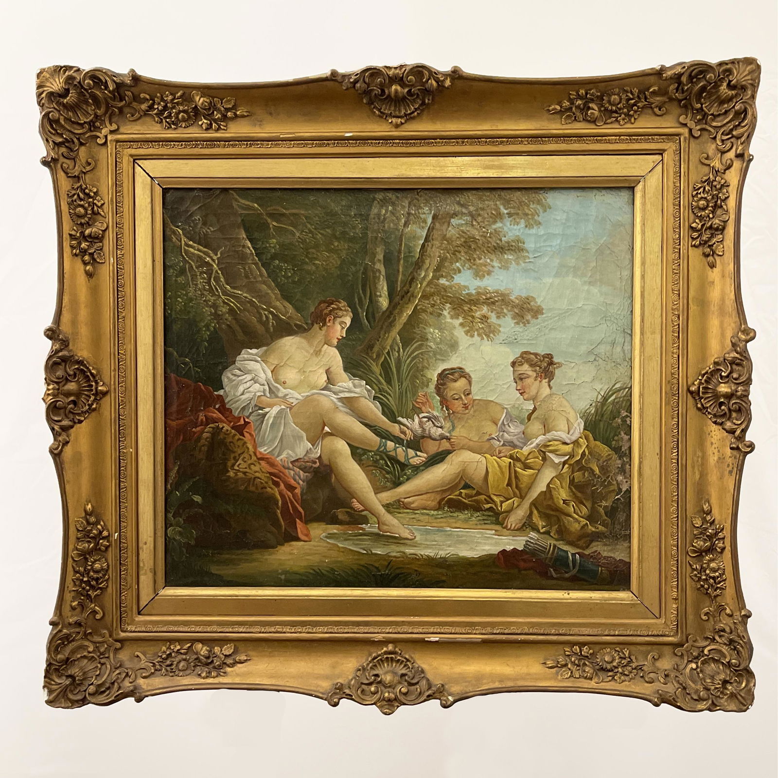 After Francois Boucher Oil on Canvas (1 of 2)