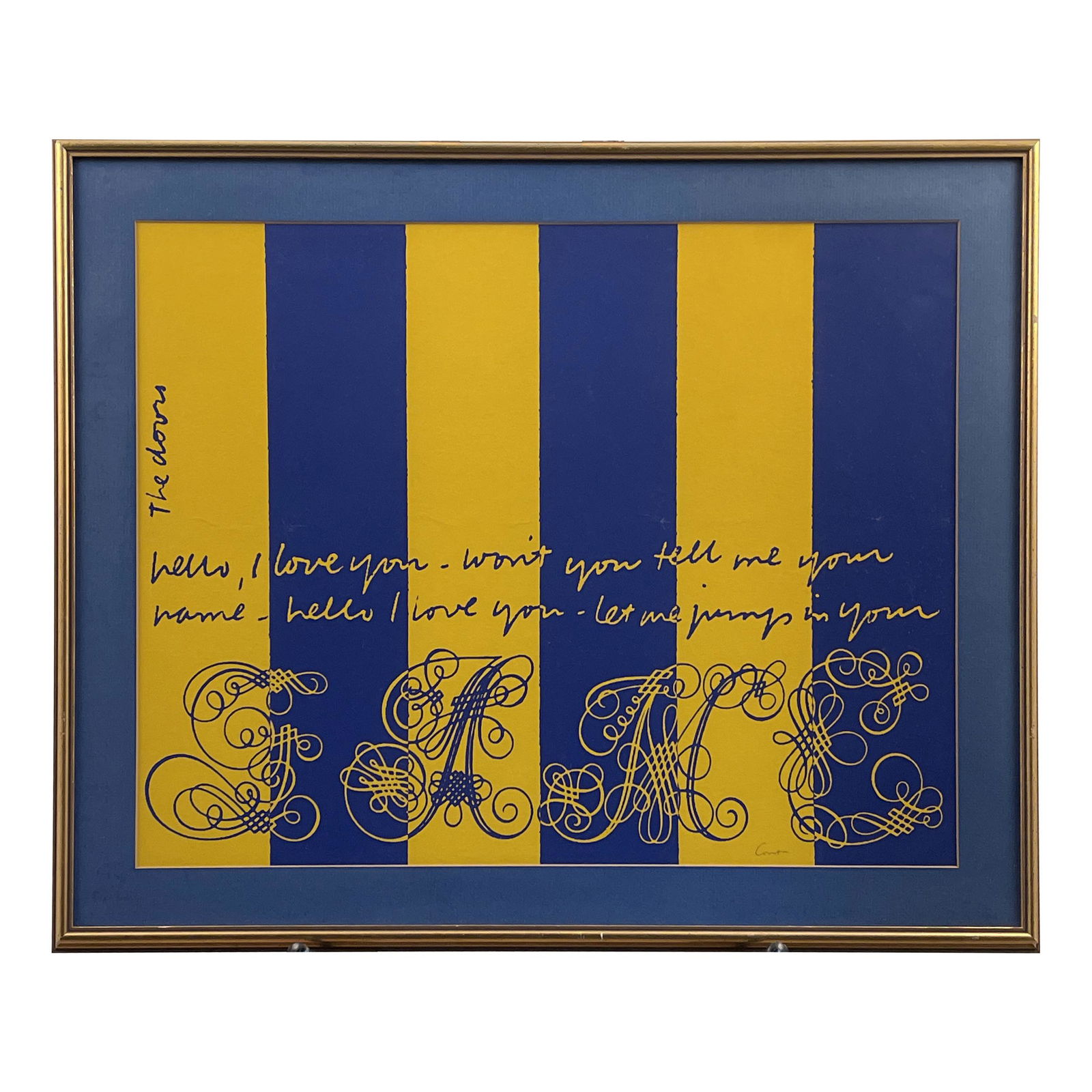 Sister Mary Corita (1918-1986 American) Serigraph (1 of 3)