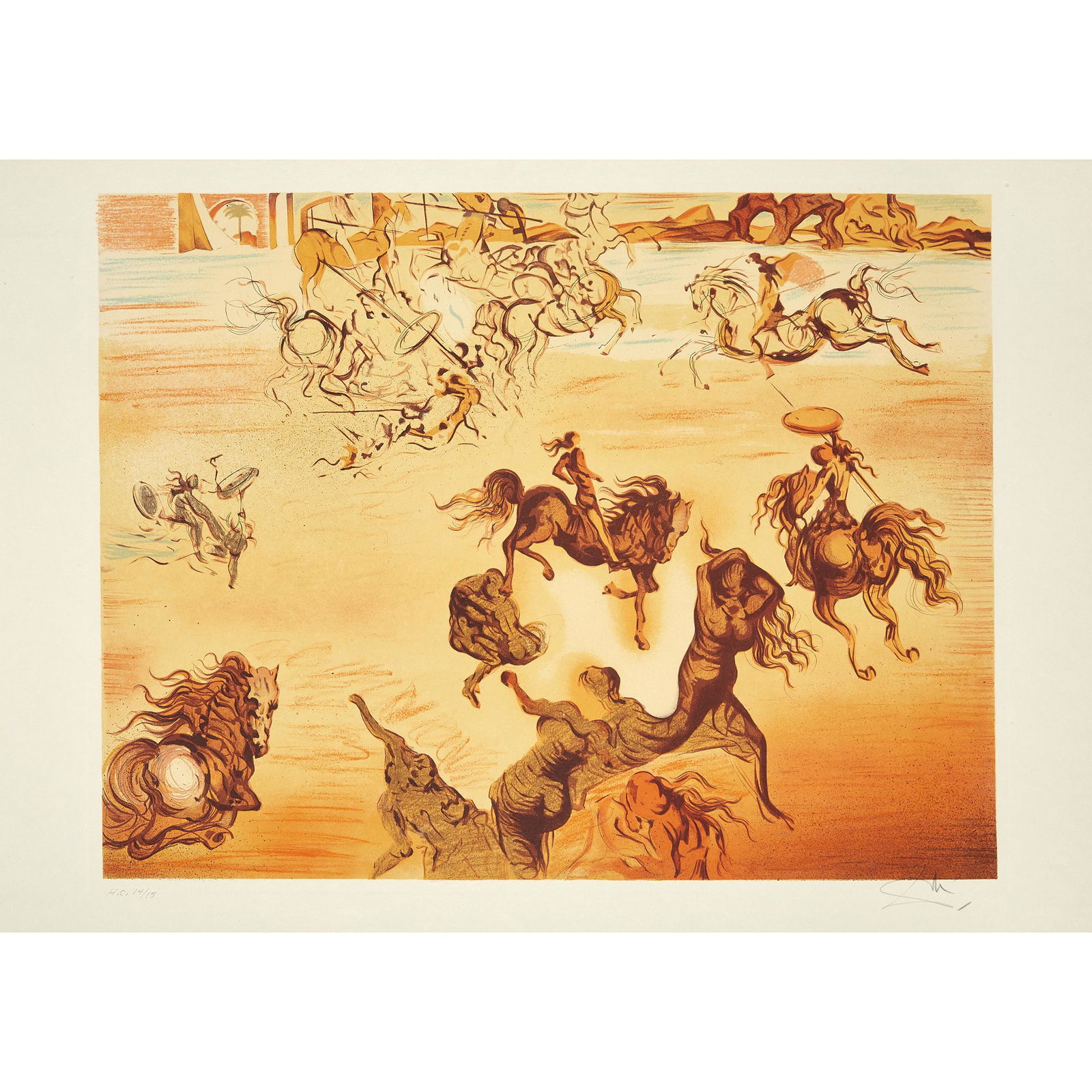 4. After Salvador Dali (Spanish, 1904-1989) Les (1 of 6)