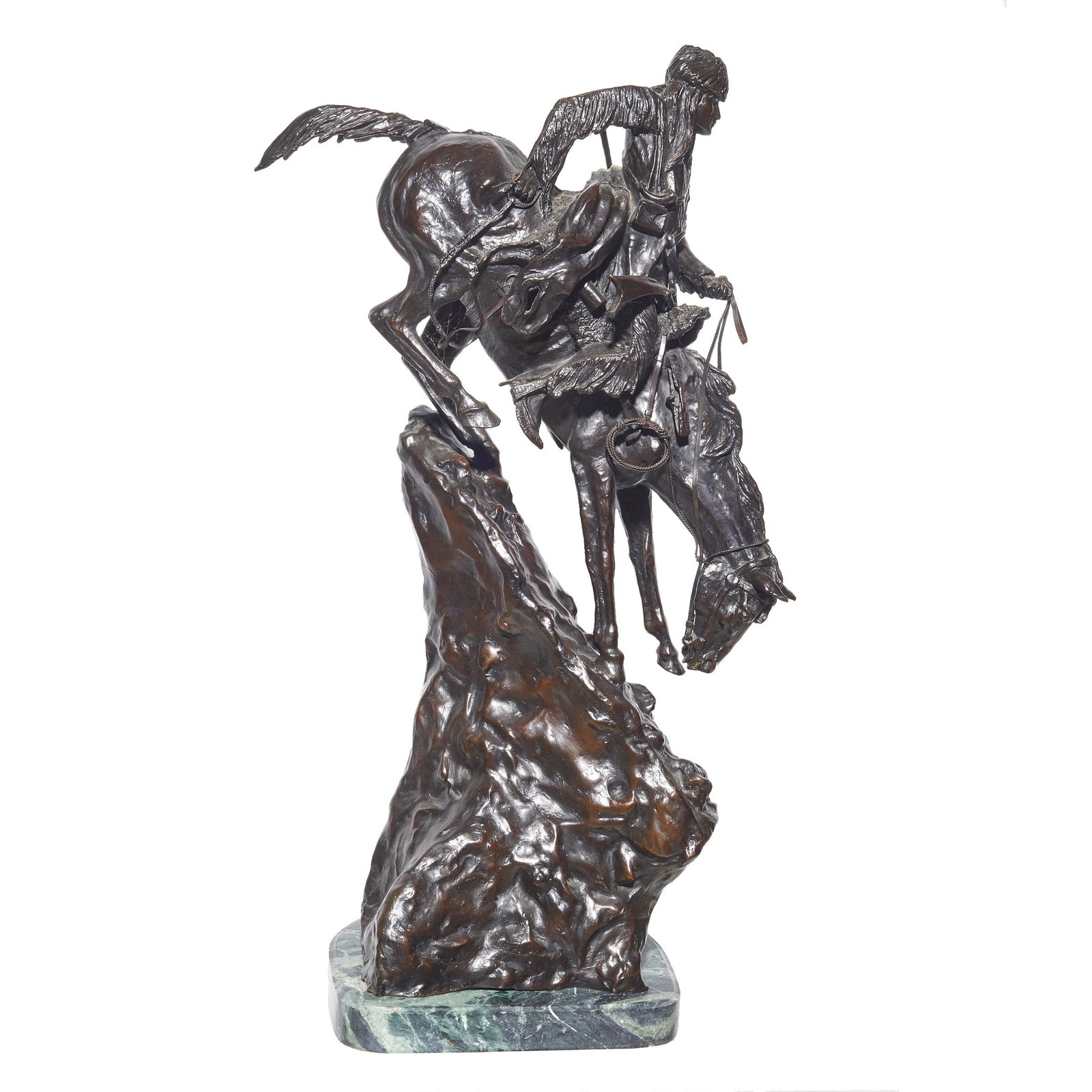 Bronze "Mountain Man" after Frederic Remington (1 of 3)
