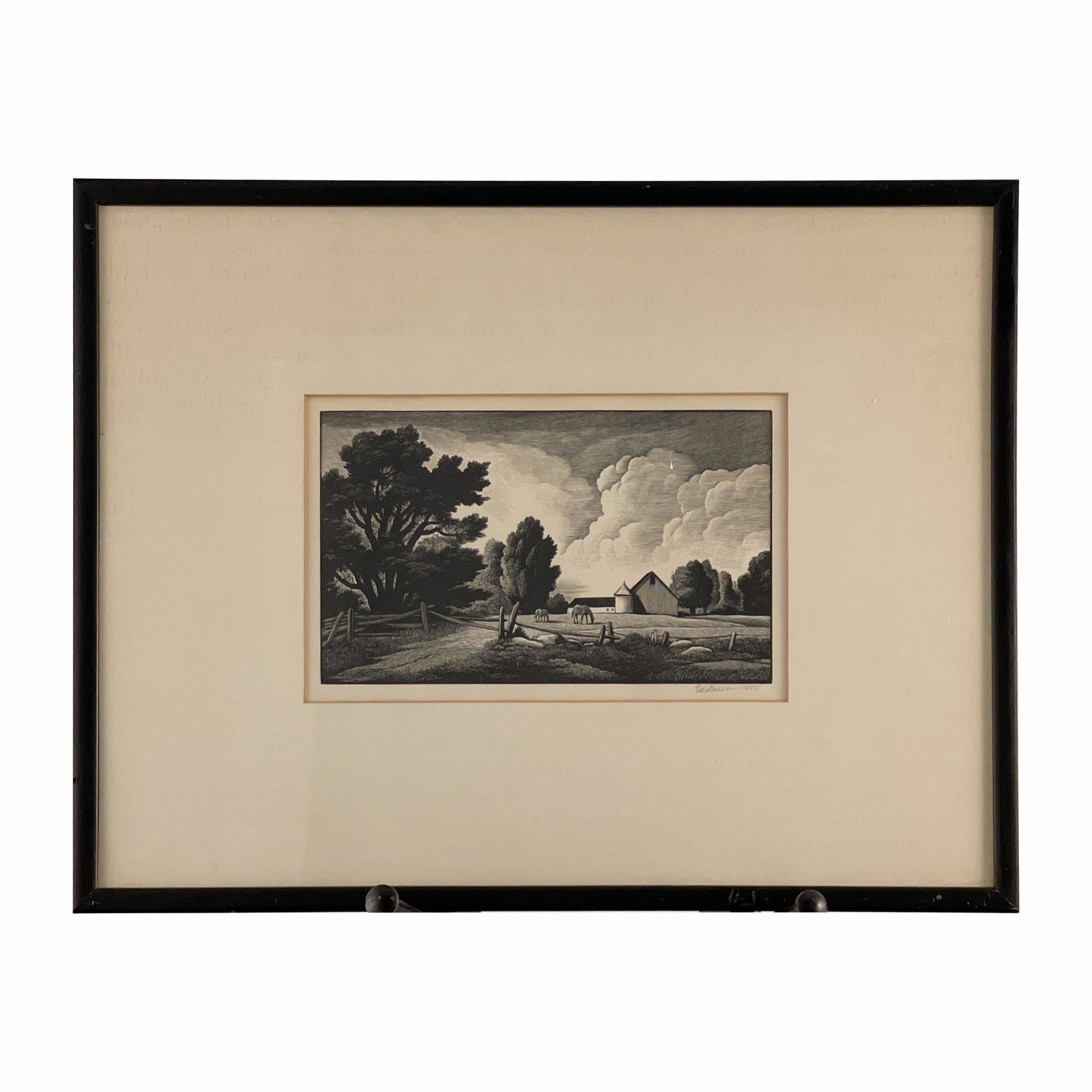Thomas Nason (1889-1971) Wood Engraving (1 of 3)