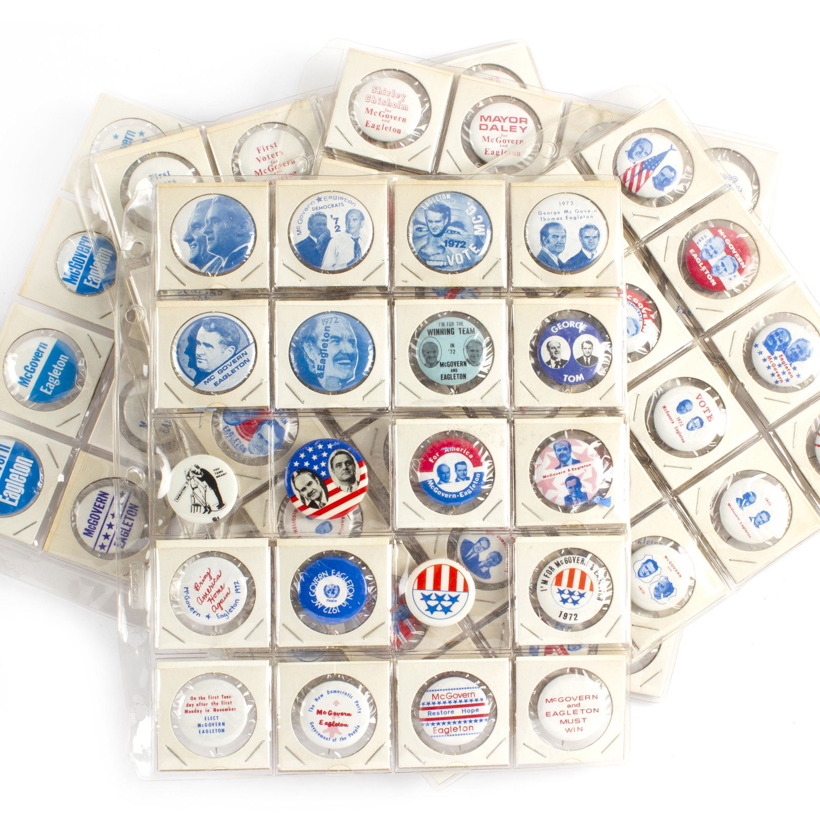 100 Vintage George McGovern Presidential Campaign (1 of 1)