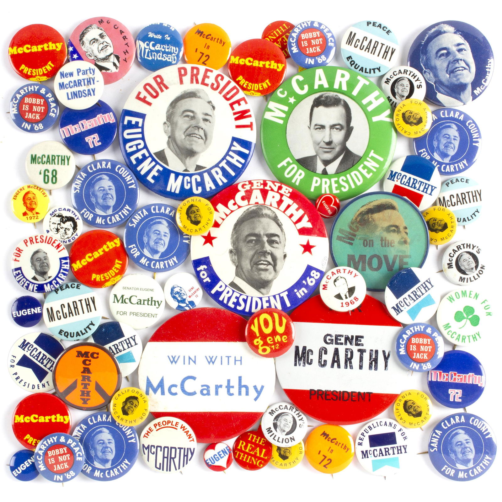 60 Vintage Eugene McCarthy Presidential Campaign (1 of 1)