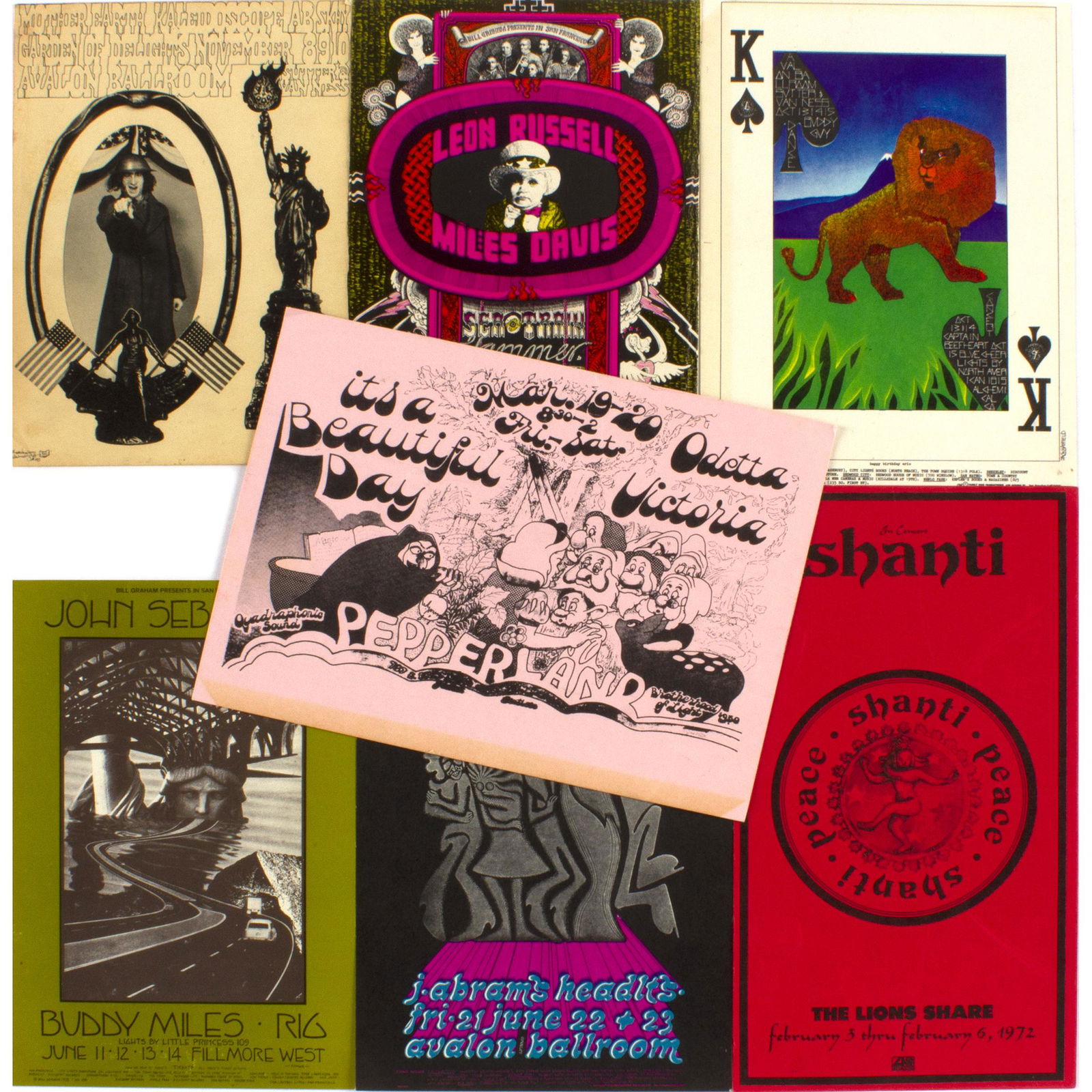 7 Captain Beefheart John Sebastian Leon Russell (1 of 2)