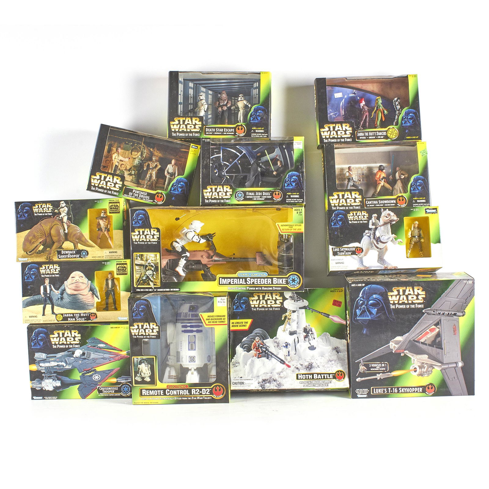 Lot of 16 1997 Kenner Power of the Force Star Wars Toys (1 of 1)