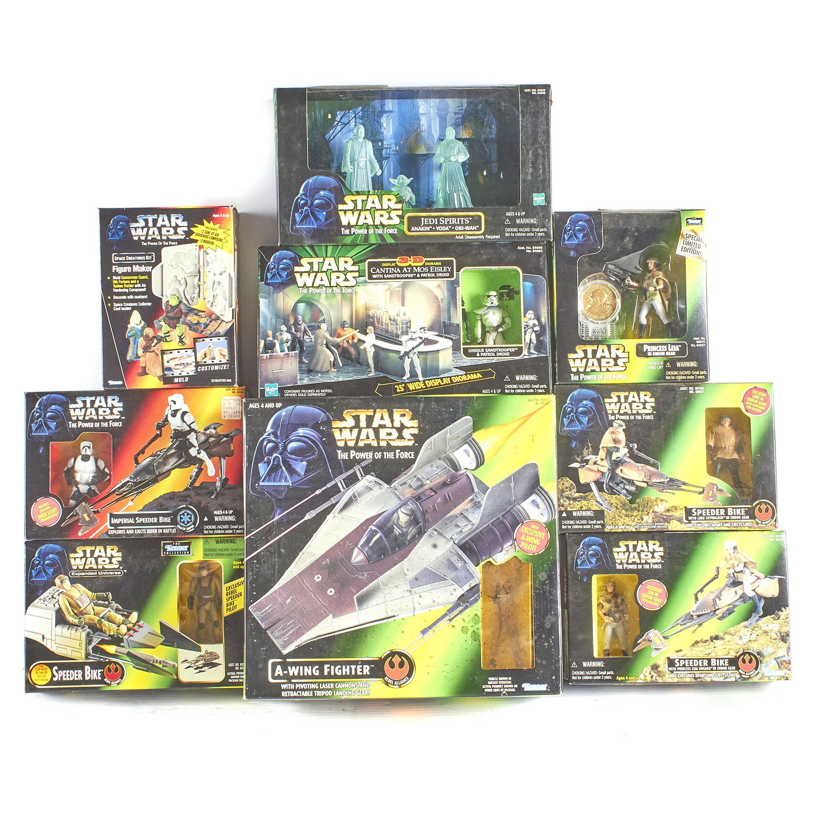 15 Kenner Power of the Force Star Wars Speeder Bike A- (1 of 3)