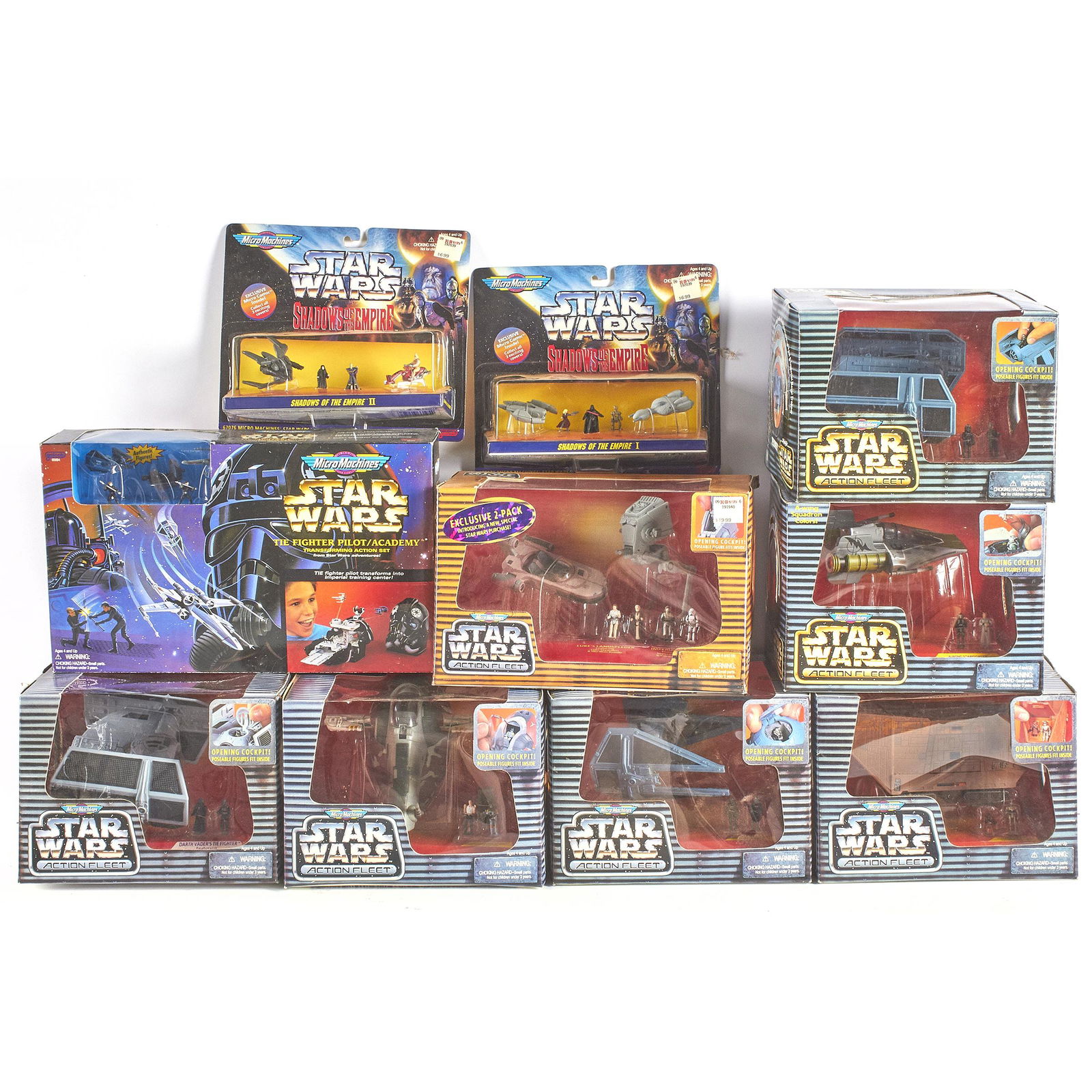 10 Star Wars Micro Machines Action Fleet Tie Fighter (1 of 1)