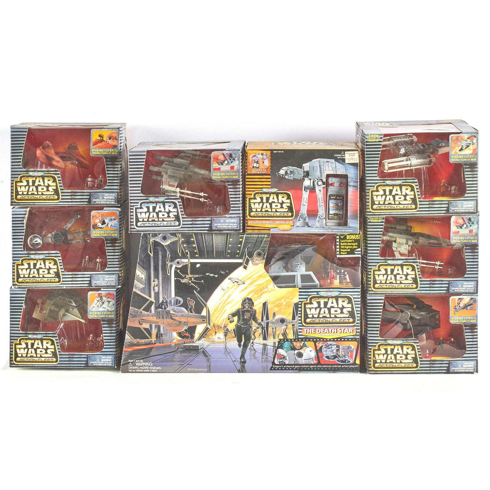 9 Micro Machines State Wars Action Fleet Toys X-Wing (1 of 1)